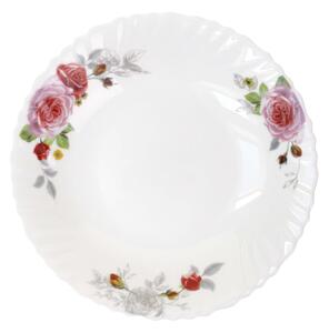 Hluboký talíř JULIA 22cm opálové sklo