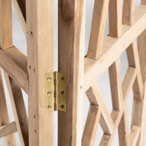 Dřevěný paraván Kave Home Avaline 180 x 135 cm