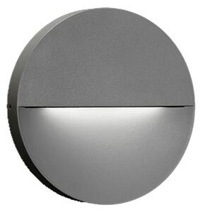 Eclipse LED Venkovní Nástěnné Svítidlo Grey - Ares - Lampemesteren