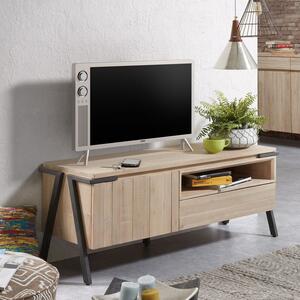 Akátový TV stolek Kave Home Thinh 125 x 45 cm
