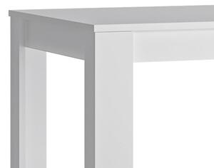 Rozkládací jídelní stůl Lyon 160x90 cm, bílý