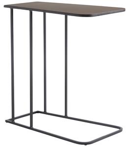 Kave Home Měděný odkládací stolek LaForma Vertig 56 x 33 cm