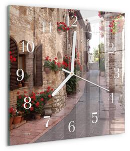Skleněné hodiny Avenue zskb-30x30-00081799