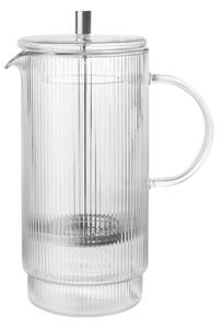 Ferm Living French Press Ripple Thermal, clear