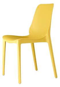 Židle Ginevra žlutá