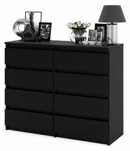 Komoda Stiv-Meble 120 x 33,5 x 92,5 cm černá