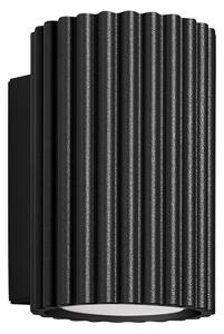 Nástěnné svítidlo Karbon, 1x černé kovové stínítko, (10 cm)