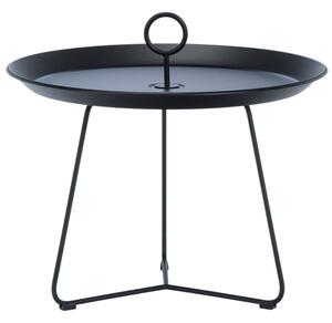 Černý kovový konferenční stolek HOUE Eyelet 57,5 cm