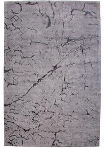 Moebel Living Šedý bavlněný koberec Charlize 240 x 160 cm