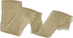 Stuha bavlněná COUNTRY SOUL NATURAL natural 60mm x 2m (15,-Kč/m)