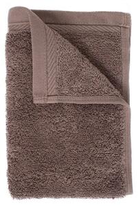 The One Towelling® Malý ručník Organic 30x50 - Šedohnědá | 30 x 50 cm