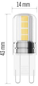 LED ŽÁROVKA G9 - Žárovky