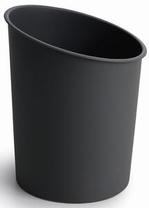 Odpadkový koš na papír Caimi Brevetti Hi-tech 12 L, plast, černý