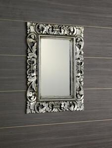 Sapho SAMBLUNG zrcadlo ve vyřezávaném rámu, 60x80cm, stříbrná IN115