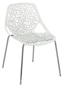Židle Cepelia inspirovaná designem Caprice bílá
