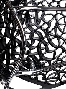 Židle Cepelia inspirovaná designem Caprice černá