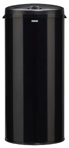 Rossignol SAS Bezdotykový odpadkový koš Rossignol Sensitive Plus 93561, 45 L, černý, RAL 9011