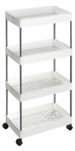 Pojízdná koupelnová skříňka Songmics 22 x 40 x 86 cm