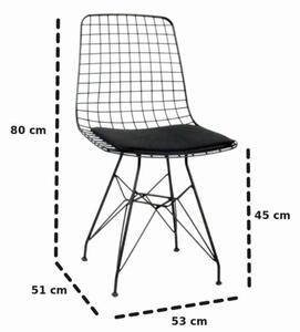 Jídelní židle TEKLI černá