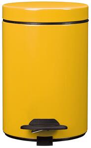 Rossignol SAS Pedálový odpadkový koš Rossignol Cyjeu 90016, 3 L, žlutá, RAL 1012