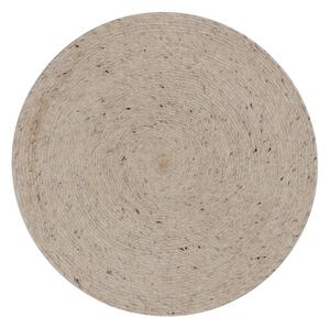Šedý vlněný koberec Kave Home Takashi 150 cm