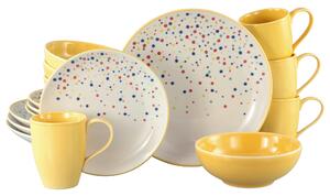 KOMBINOVANÁ SOUPRAVA, 16dílné, kamenina Creatable - Online Only nádobí, Online Only