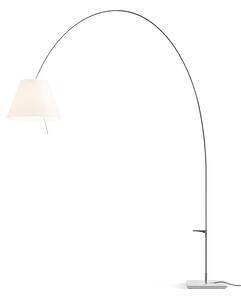Luceplan - Lady Costanza Stojací Lampa s Dimmer White/AluminiumLuceplan - Lampemesteren