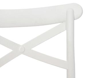 Barová židle Moreno bílá