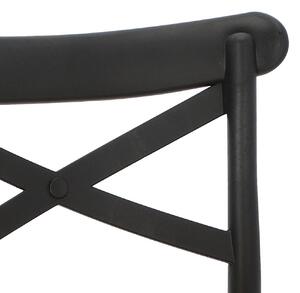 Barová židle Moreno černá