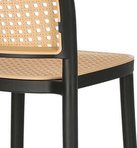 Barová židle Antonio černá