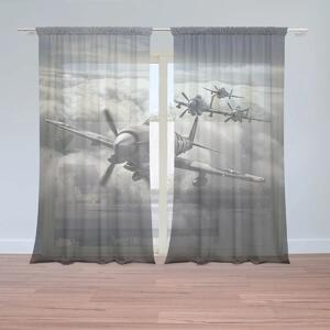 Sablio Záclony Stíhací letadla: 2ks 150x250cm