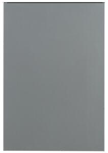Rossignol SAS Nástěnný koš s víkem Rossignol Stella 51349, 20 L, metalově šedý