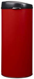 Rossignol SAS Bezdotykový odpadkový koš Rossignol Sensitive Basic 93625, 45 L, červený, RAL 3002