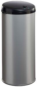 Rossignol SAS Bezdotykový odpadkový koš Rossignol Sensitive Basic 93612, 45 L, šedý, RAL 9006