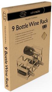 Stojan na víno RTA na 9 lahví WINE7013