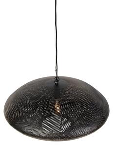 Orientální závěsné svítidlo černé se zlatem 60 cm - Radiance