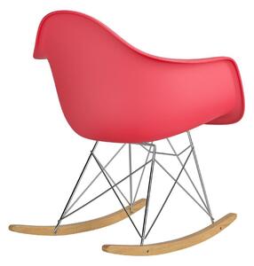 Židle P18RR PP červená