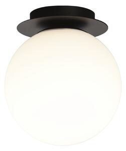 ACB Iluminacion Stropní LED svítidlo PARMA, ⌀ 18 cm, 1xE27 15W Barva: Černá