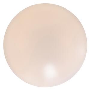 Stropní lampa bílá 33 cm vč. LED a stmívače s dálkovým ovládáním - Iene