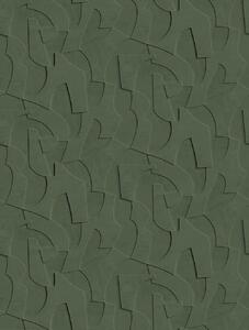 Geometrická vliesová obrazová tapeta na zeď, 3D, zelená, FW4042-3, Feature Walls, Decoprint