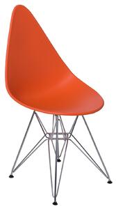 Židle Rush DSR oranžová