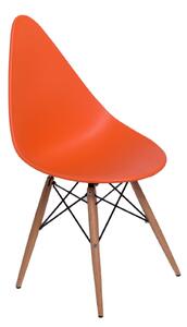 Židle Rush DSW oranžová