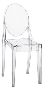 Jídelní židle Astoria transparentní