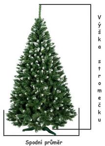 Vánoční stromek smrk 150cm Konrad bílé konce