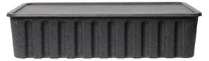 Ferm Living Papírový úložný box Pulp Extra Large, charcoal