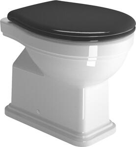 GSI CLASSIC CLASSIC retro WC mísa stojící, 37x54cm, spodní odpad, bílá ExtraGlaze 871011