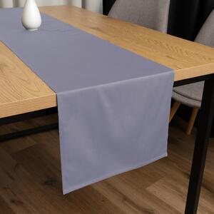 Biante Bavlněný saténový běhoun na stůl ST-016 Modrošedý 20x120 cm