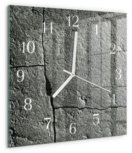 Skleněné hodiny Přírodní kámen zskb-30x30-00089630