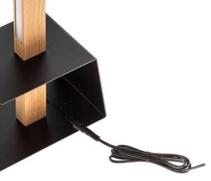 Envostar - Lineo LED Stojací Lampa Wood/BlackEnvostar - Lampemesteren