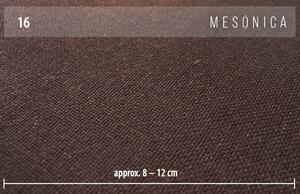 Hnědá třímístná látková pohovka MESONICA Musso Tufted I, 211 cm